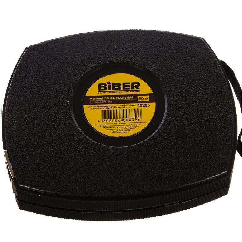 Рулетка геодезическая стальная лента 50 м
