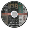 Абразивный отрезной круг IMA METAL/INOX 125х1,0х22,23мм AZA60T