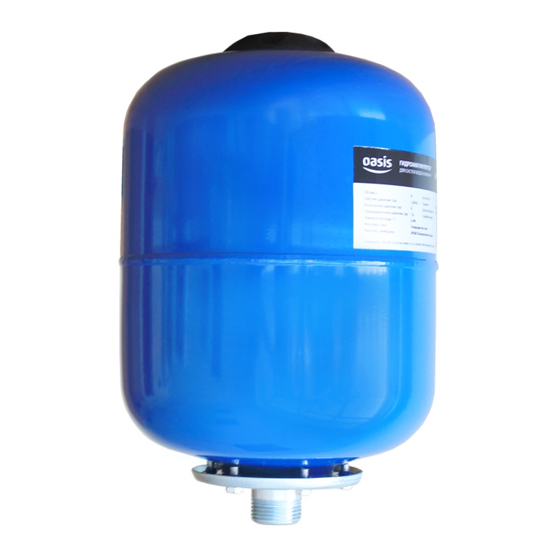 Гидроаккумулятор Oasis, 8 бар, 8 л, вертикальный, синий — изображение 3