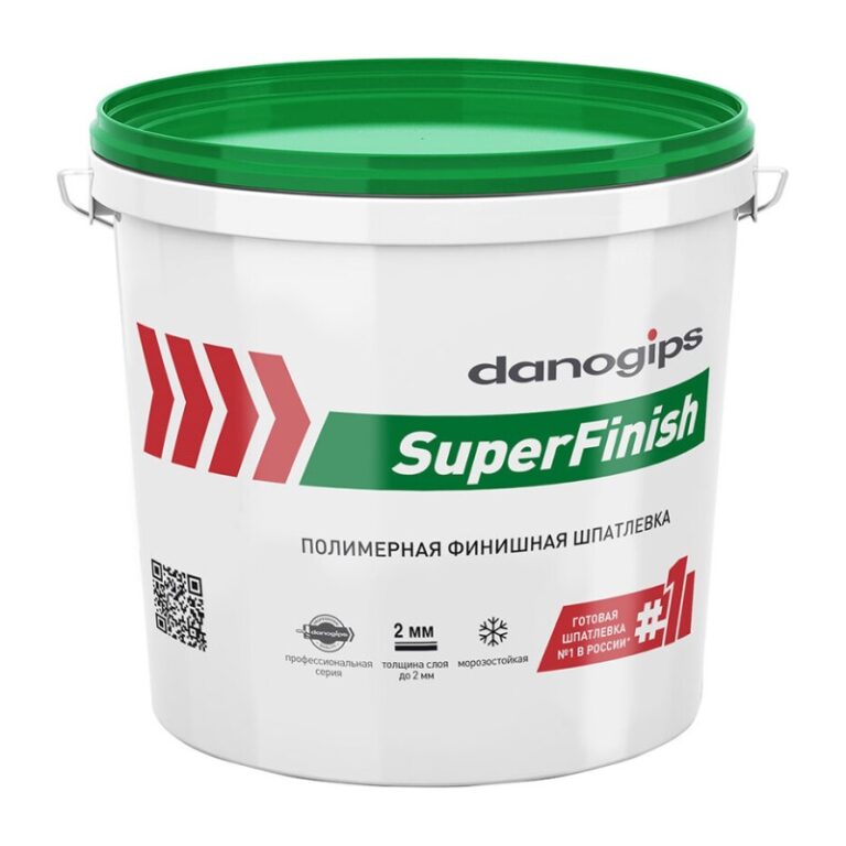 Шпаклевка Danogips SuperFinish готовая (5 кг) — изображение 3