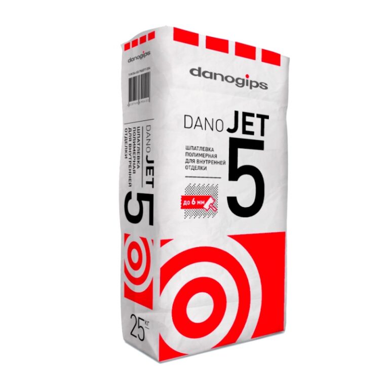 Шпаклевка финишная полимерная Danogips Dano Jet 5, 25 кг — изображение 3