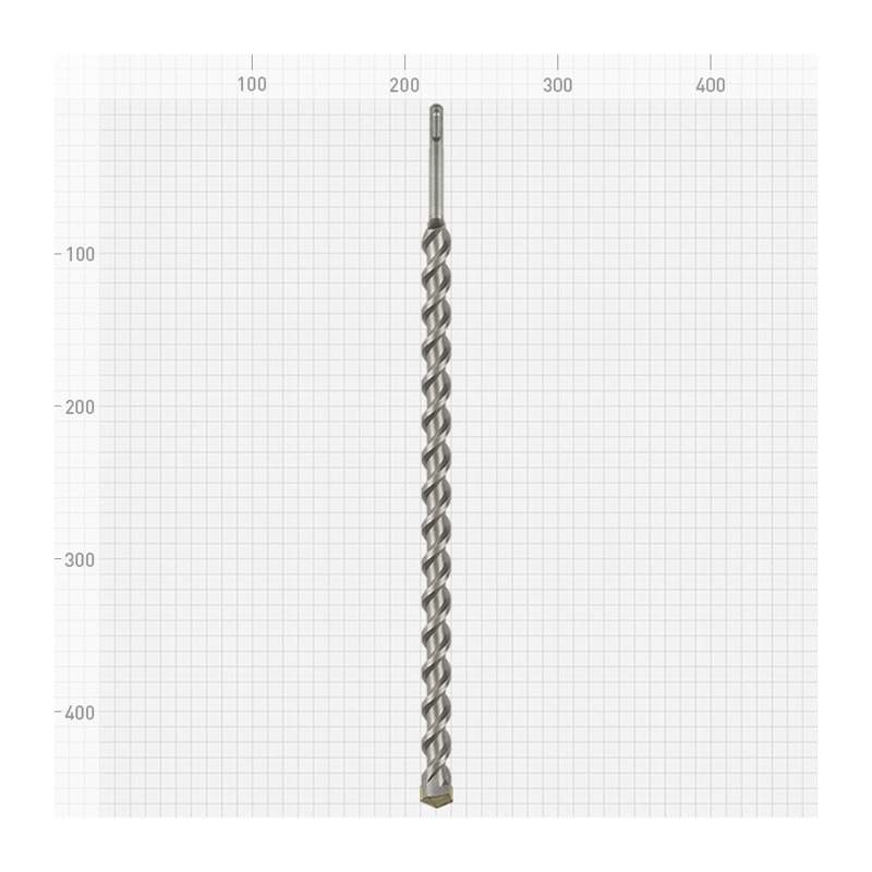 Бур Trigger 78321 SDS+20х400/460 мм — изображение 6