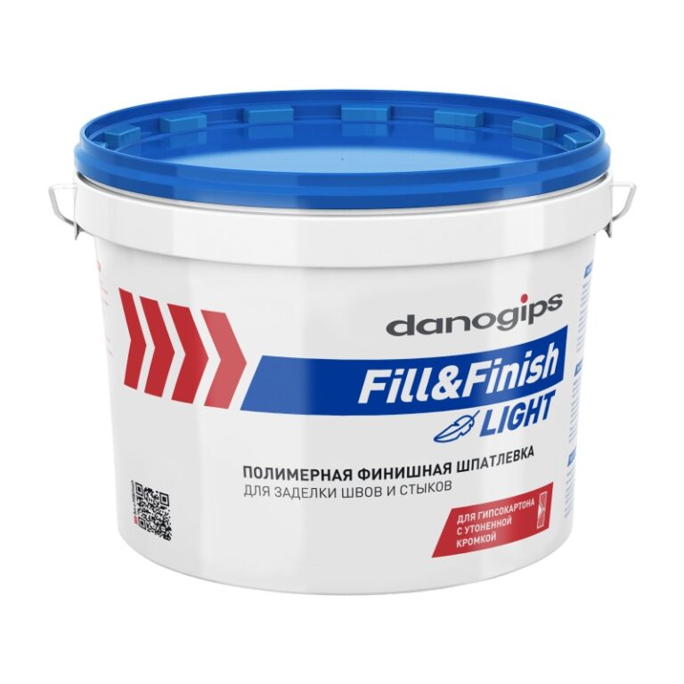 Шпаклевка облегченная Danogips Fill&Finish Light готовая (12 кг) — изображение 3