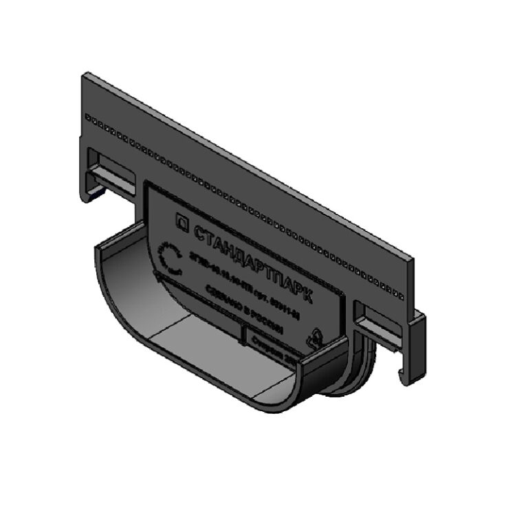 Заглушка торцевая для лотка Standartpark Basic 8010-М, 63011-М — изображение 3