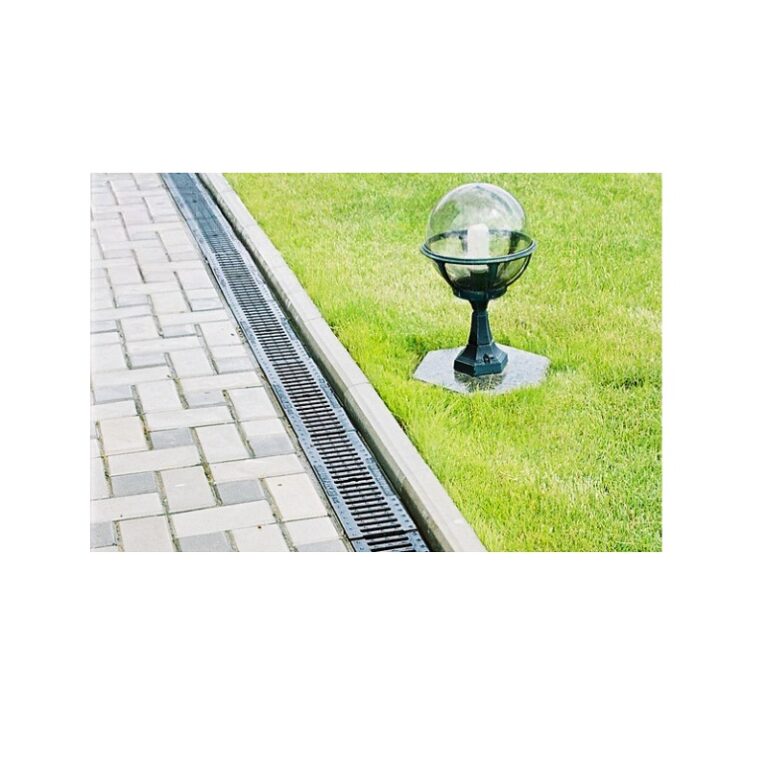 Лоток водоотводный Standartpark Basic DN100, 1000х140х100 мм, полимербетон 7030 — изображение 5