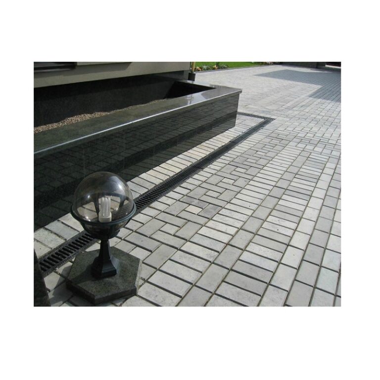 Лоток водоотводный Standartpark Basic DN100, 1000х140х100 мм, полимербетон 7030 — изображение 7