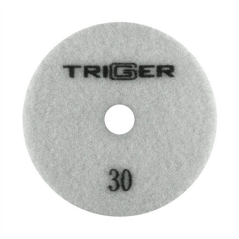 Алмазный гибкий шлифовальный круг Trigger 70720 №30 100мм, рабочий слой 3мм (мокр. шлиф.) — изображение 3