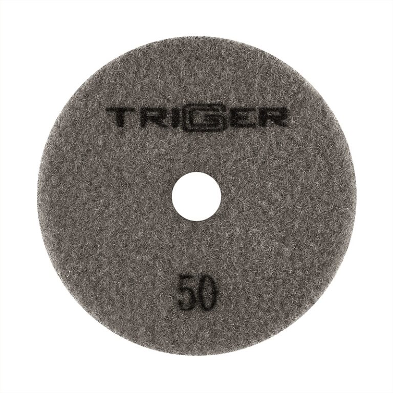 Алмазный гибкий шлифовальный круг Trigger 70721 №50 100мм, рабочий слой 3мм (мокр. шлиф.) — изображение 3