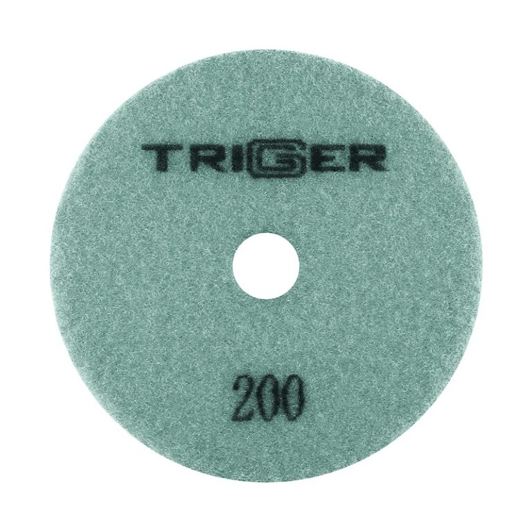 Алмазный гибкий шлифовальный круг Trigger 70723 №200 100мм, рабочий слой 3мм (мокр. шлиф.) — изображение 3
