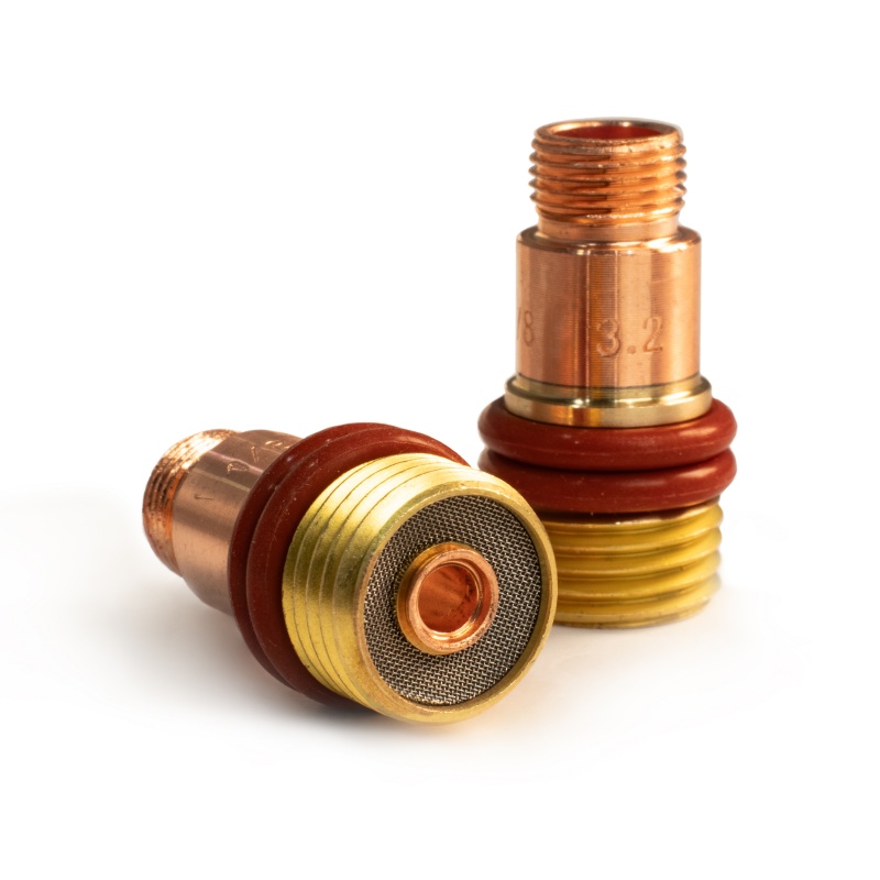 Держатель цанги GasLens d.3.2 (TIG17-18-26) для прозрачных сопел