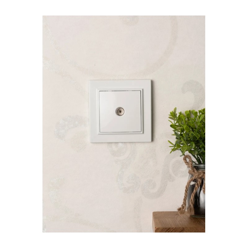 Розетка телевизионная TV с/у Минск ERA00-027-20, 1 гнездо, белая — изображение 4