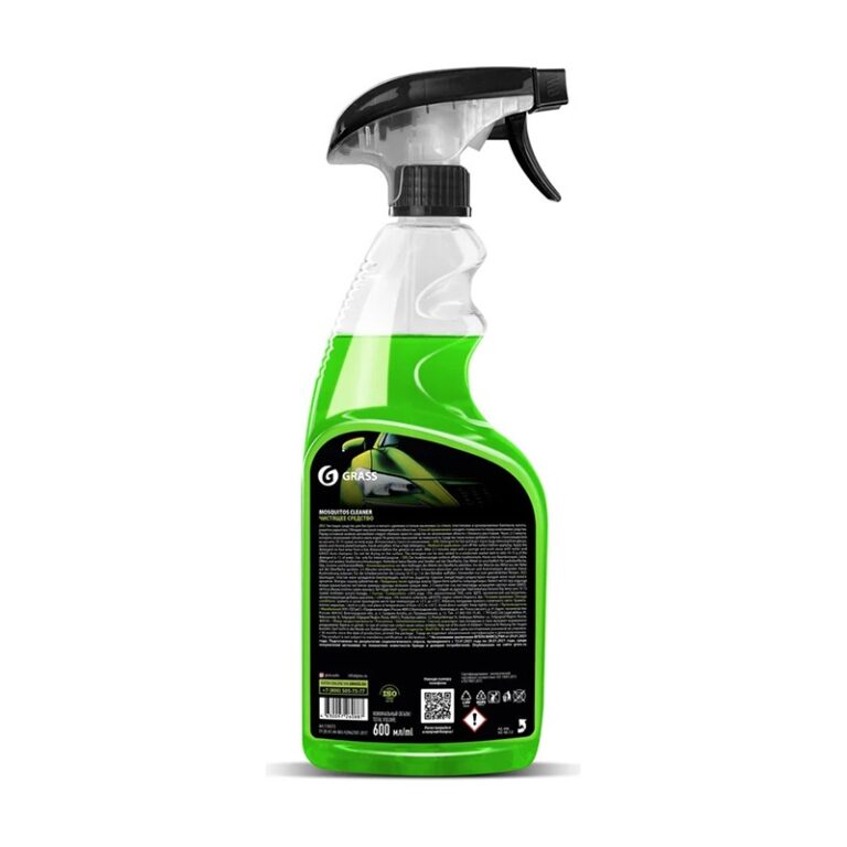 Средство для удаления следов насекомых Grass Mosquitos Cleaner (0,6 л) — изображение 3