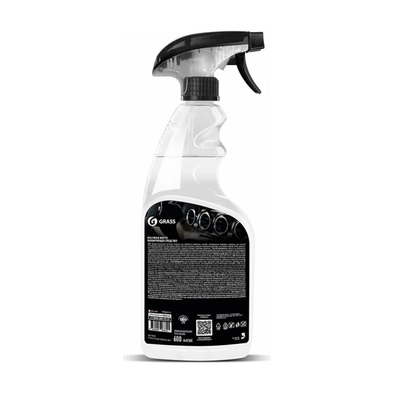 Полироль-очиститель пластика Grass Polyrole Matte (0,6 л) — изображение 3