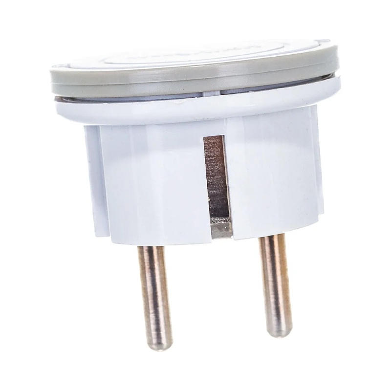 Вилка угловая за шкаф разборная 5566874 16А, 230В, ABS-пластик, с/з, белая — изображение 7