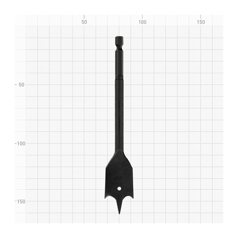 Сверло перовое Trigger 71057 с шестигр. хвостовиком 22 мм — изображение 7