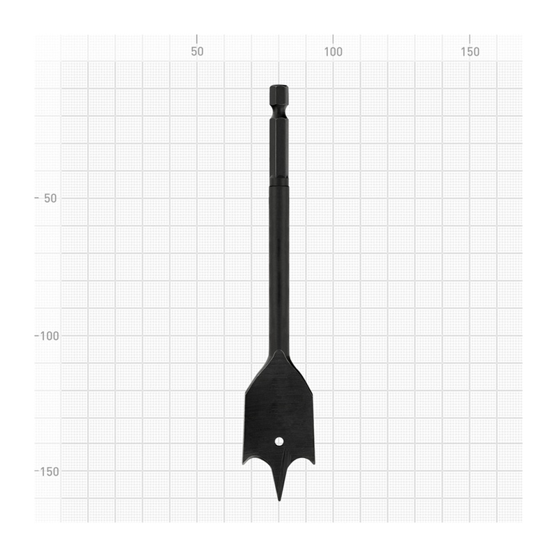 Сверло перовое Trigger 71058 с шестигр. хвостовиком витое 24 мм — изображение 7