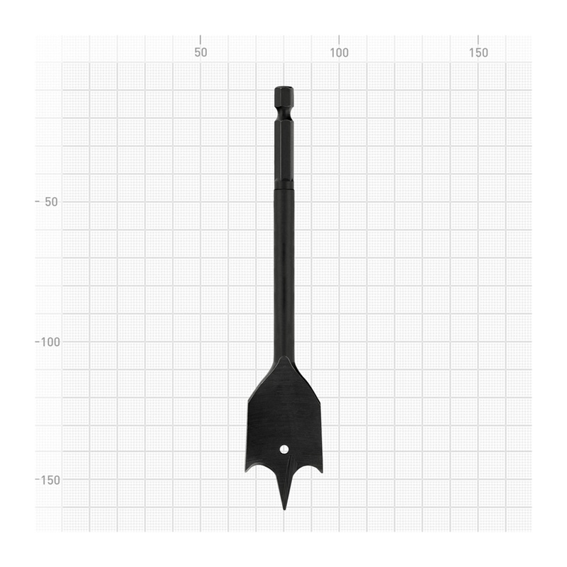 Сверло перовое Trigger 71060 с шестигр. хвостовиком витое 26 мм — изображение 7