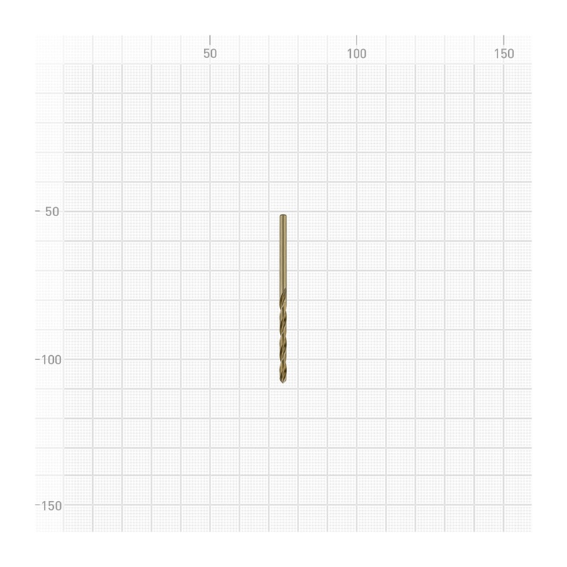 Сверло по металлу Trigger 74225 Кобальт 2,5 мм Р6М5К5 (уп. 2 шт.) — изображение 7