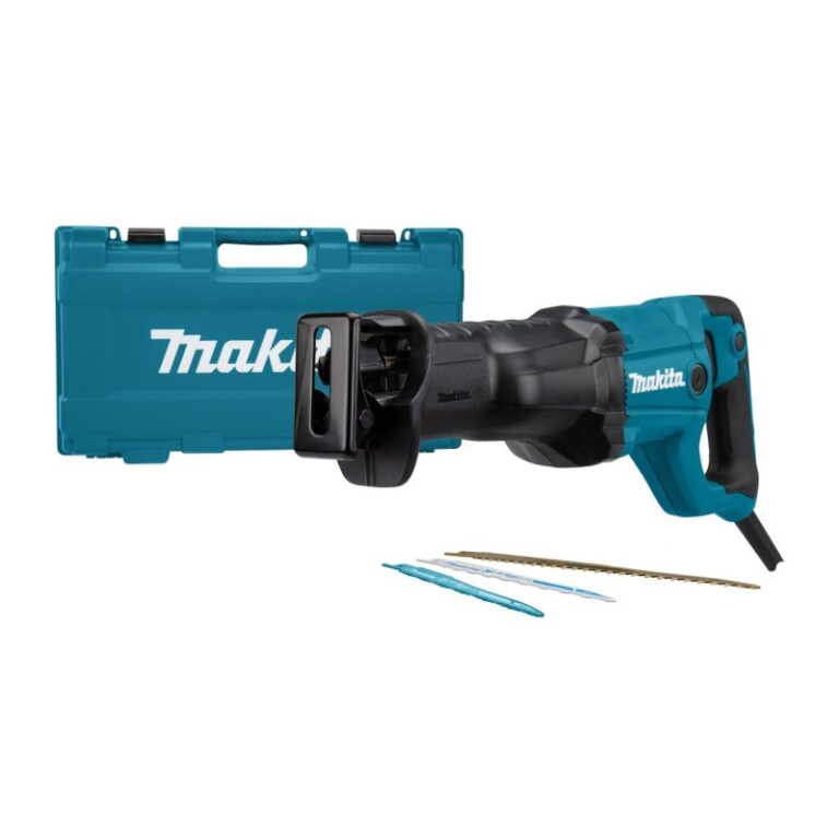 Пила сабельная сетевая Makita JR3051TK, 1200Вт, глубина 255/130 мм, ход 30 мм — изображение 9