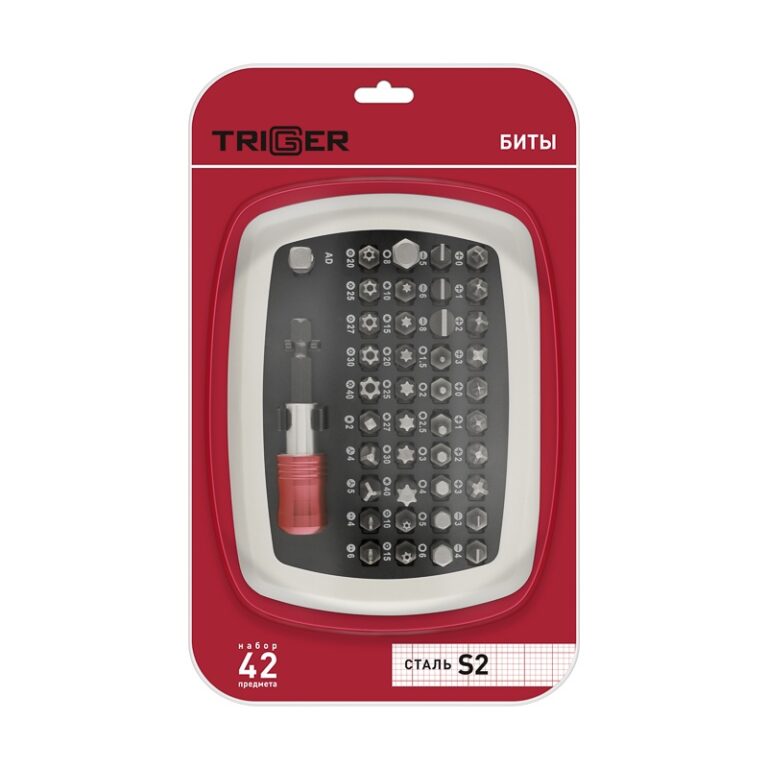 Набор бит Trigger 84996 (42 предмета) — изображение 4