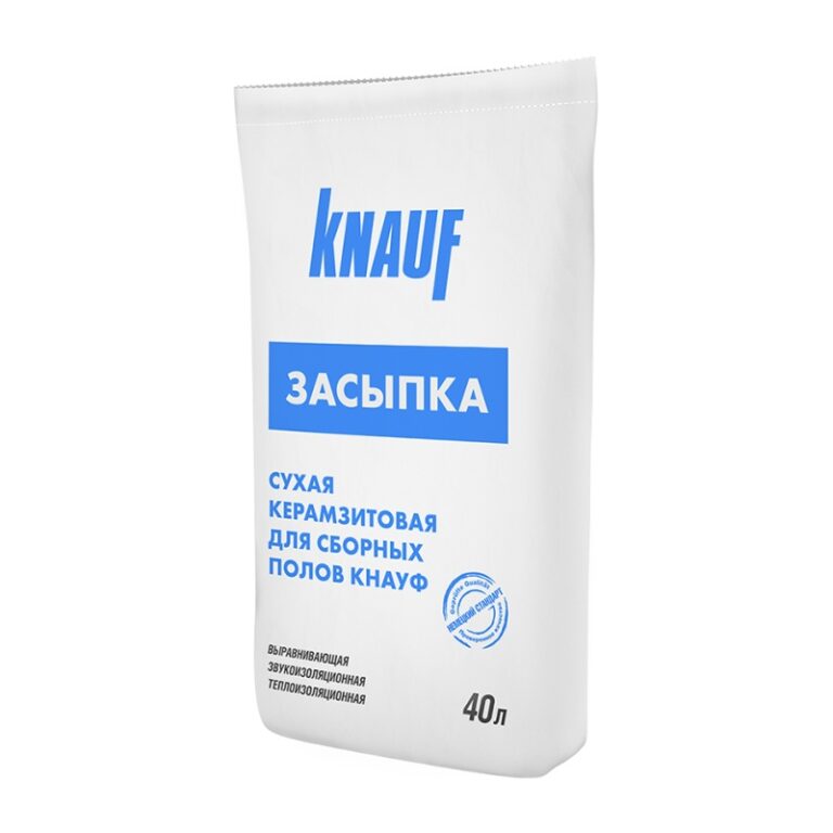 Засыпка сухая керамзитовая для пола Knauf, 40 л — изображение 3