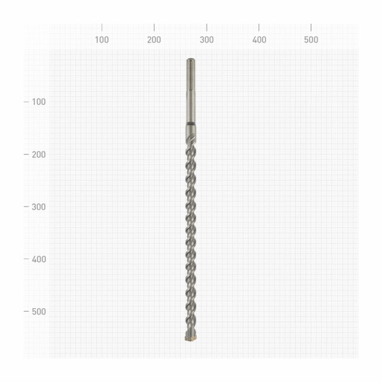 Бур Trigger 88008 SDS-Max (двойная спираль, 4 резца), 22х415/540 мм — изображение 5