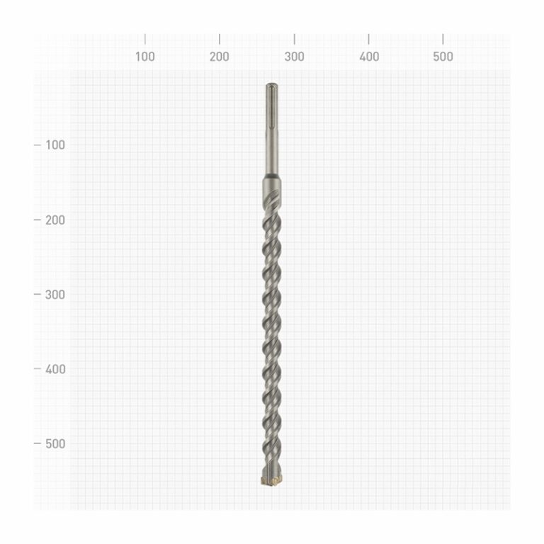 Бур Trigger 88011 SDS-Max (двойная спираль, 4 резца), 30х415/540 мм — изображение 5