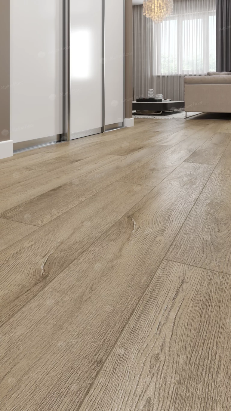 Виниловый ламинат Alphin Floor Premium XL Дуб Млечный 8 мм (упак = 2,195 м2) — изображение 2