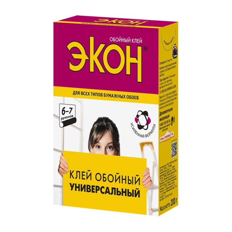 Клей для обоев Экон Универсальный (200 г) — изображение 2