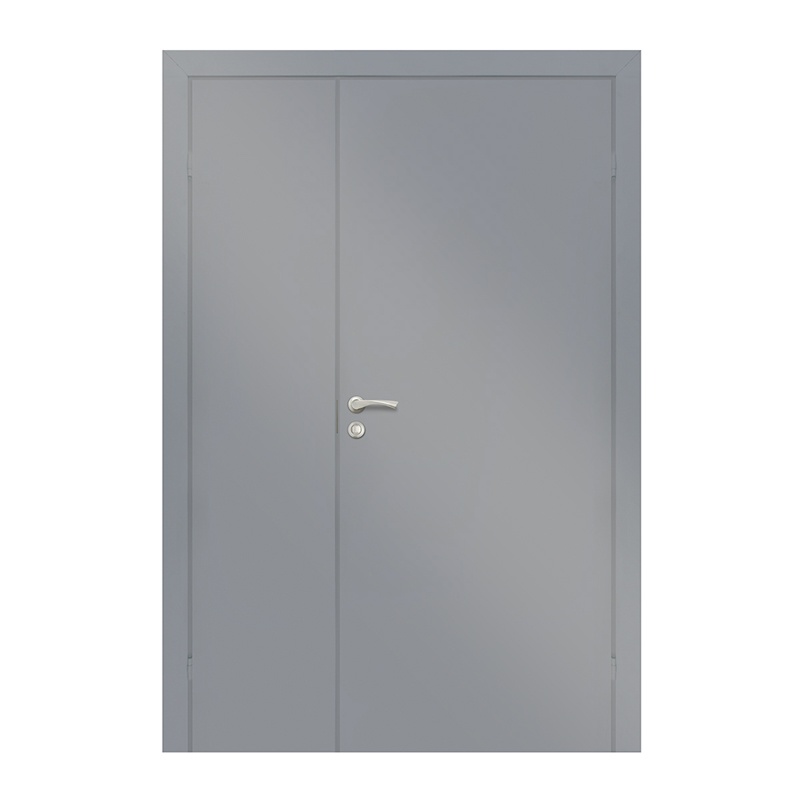 Полотно дверное ответка Olovi, глухое, серое RAL7040, с/п, с/ф (М3 345х2050 мм) — изображение 4