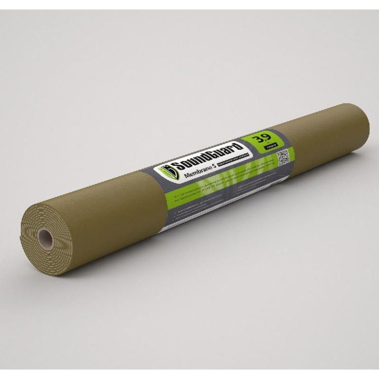 Звукоизоляционная мембрана SoundGuard Membrane S 3,9 самоклеящаяся