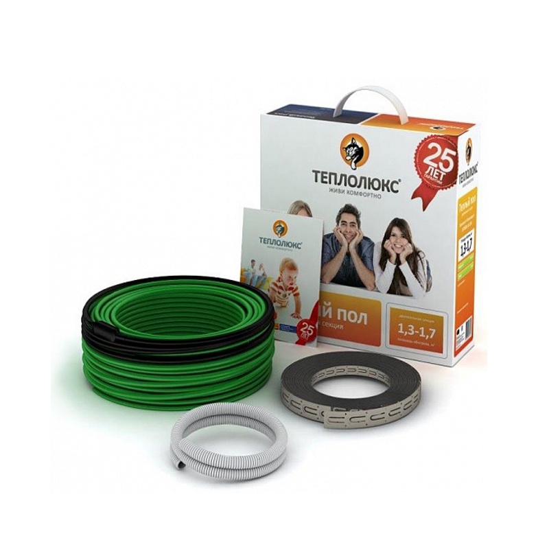Теплый пол Teplolux Tropix, кабель 26 м, 20ТЛБЭ 2-26 520W — изображение 3