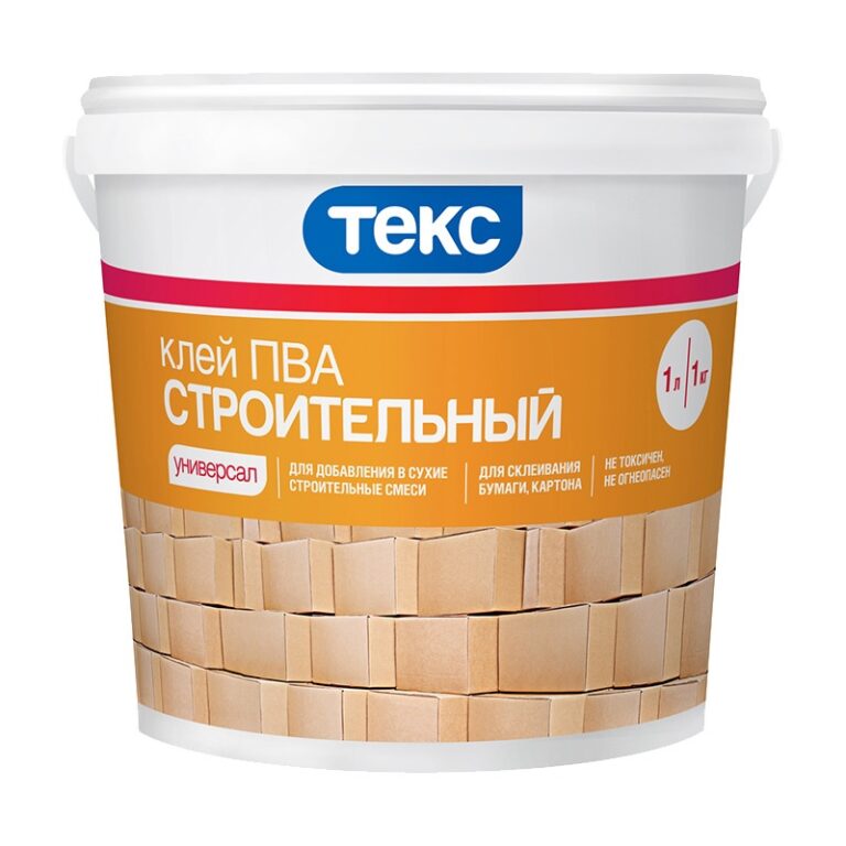 Клей ПВА строительный Текс Универсал (1 кг) — изображение 2