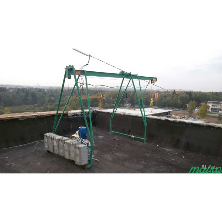 Кран в окно "Умелец-М", г/п 320кг, Н=75м — изображение 5
