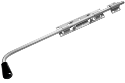 Засов Домарт гаражный ЗГ-600 мод.2 б/п d=16мм (5)