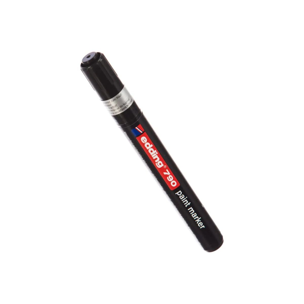 Маркер ЧЁРНЫЙ лаковый Edding 790-1, круглый наконечник 2-3 мм — изображение 2