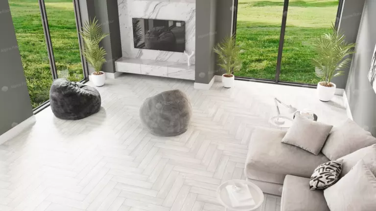 Виниловый ламинат Alphin Floor Parquet Light Дуб Арктик 4 мм (упак = 1,95 м2) — изображение 2