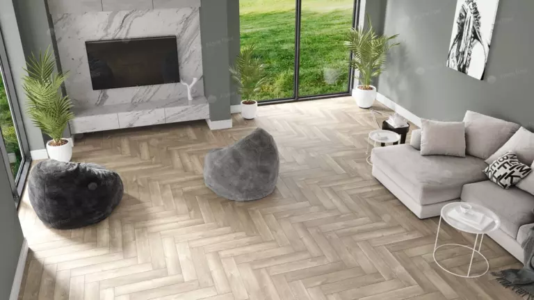 Виниловый ламинат Alphin Floor Parquet Light Дуб Натуральный Отбеленный 4 мм (упак = 1,95 м2) — изображение 2