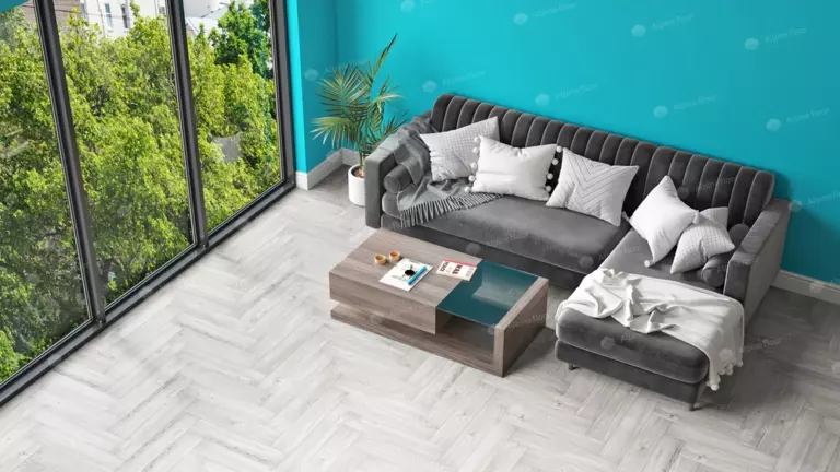 Виниловый ламинат Alphin Floor Parquet Light Снежный 4 мм (упак = 1,95 м2) — изображение 2