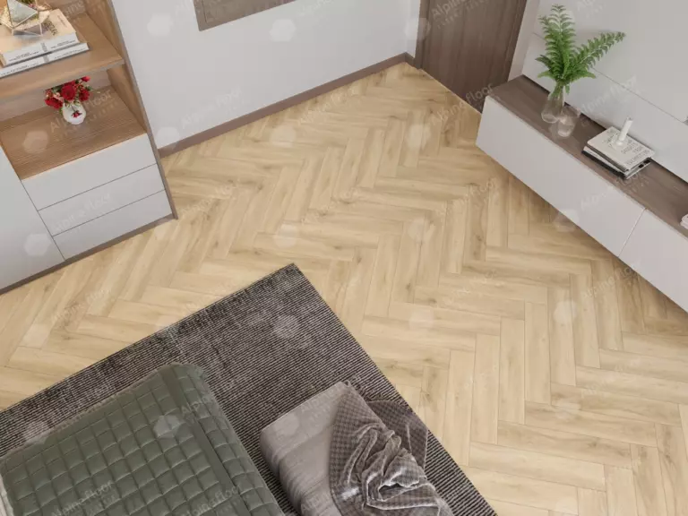 Виниловый ламинат Alphin Floor Parquet Light Дуб Ригель 4 мм (упак = 1,95 м2) — изображение 2