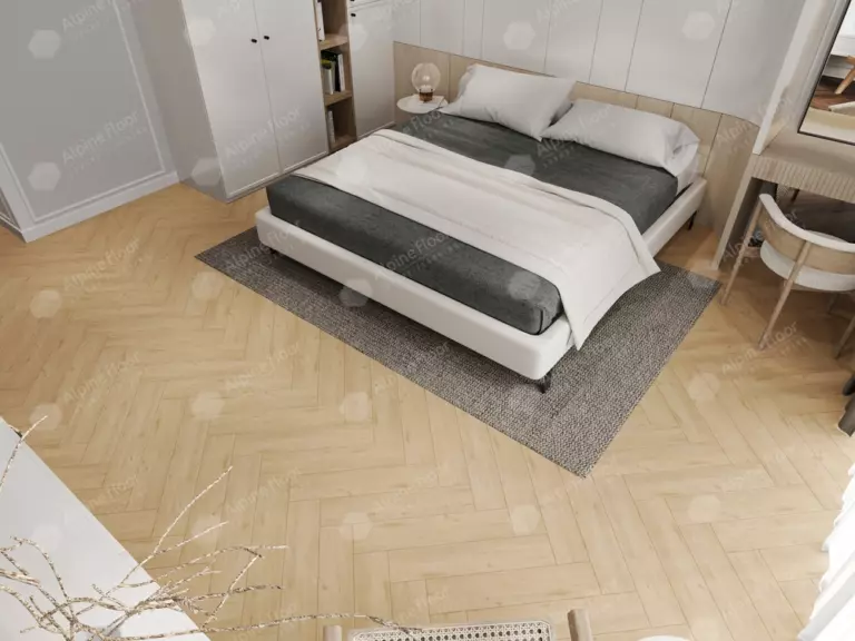 Виниловый ламинат Alphin Floor Parquet Light Дуб Лесат 4 мм (упак = 1,95 м2) — изображение 2