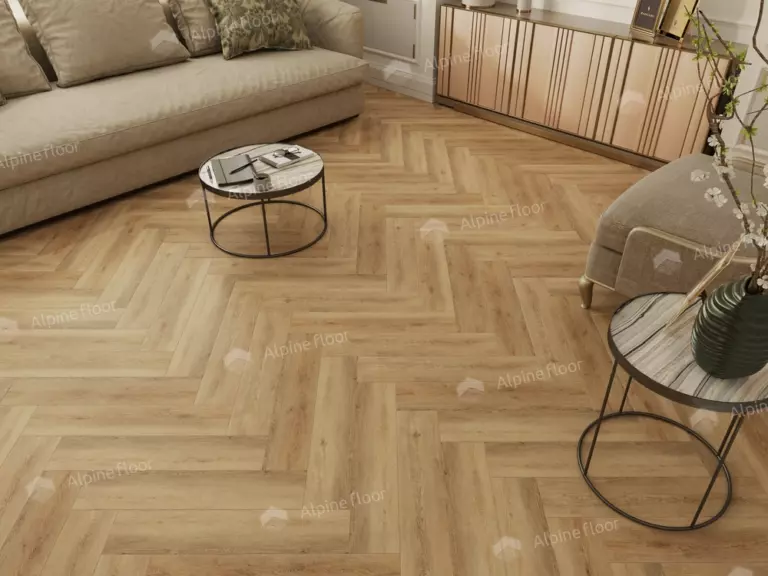 Виниловый ламинат Alphin Floor Parquet Light Дуб Буна 4 мм (упак = 1,95 м2) — изображение 2