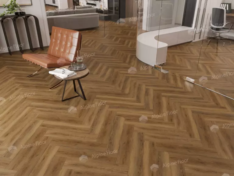 Виниловый ламинат Alphin Floor Parquet Light Дуб Далим 4 мм (упак = 1,95 м2) — изображение 2