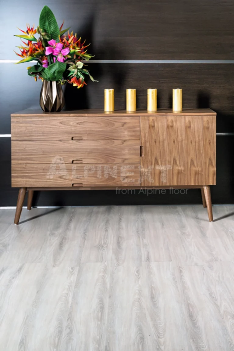 Виниловый ламинат Alphin Floor Ultra клеевой Дуб Снежный 2 мм (упак = 4,49 м2) — изображение 2
