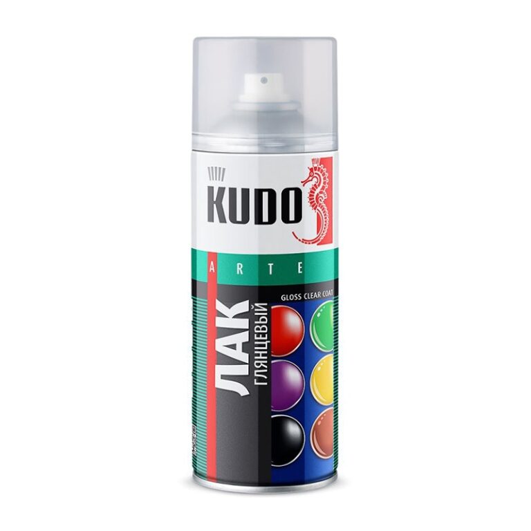 Лак акриловый Kudo KU-9002 универсальный глянцевый (0,52 л) — изображение 2