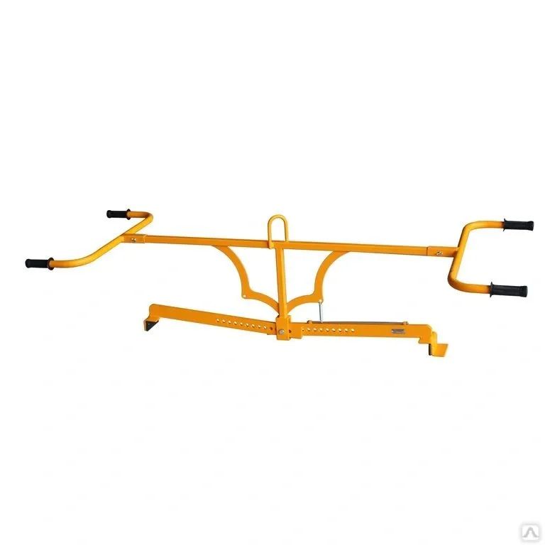 Захват-тандем для дорожного бордюра