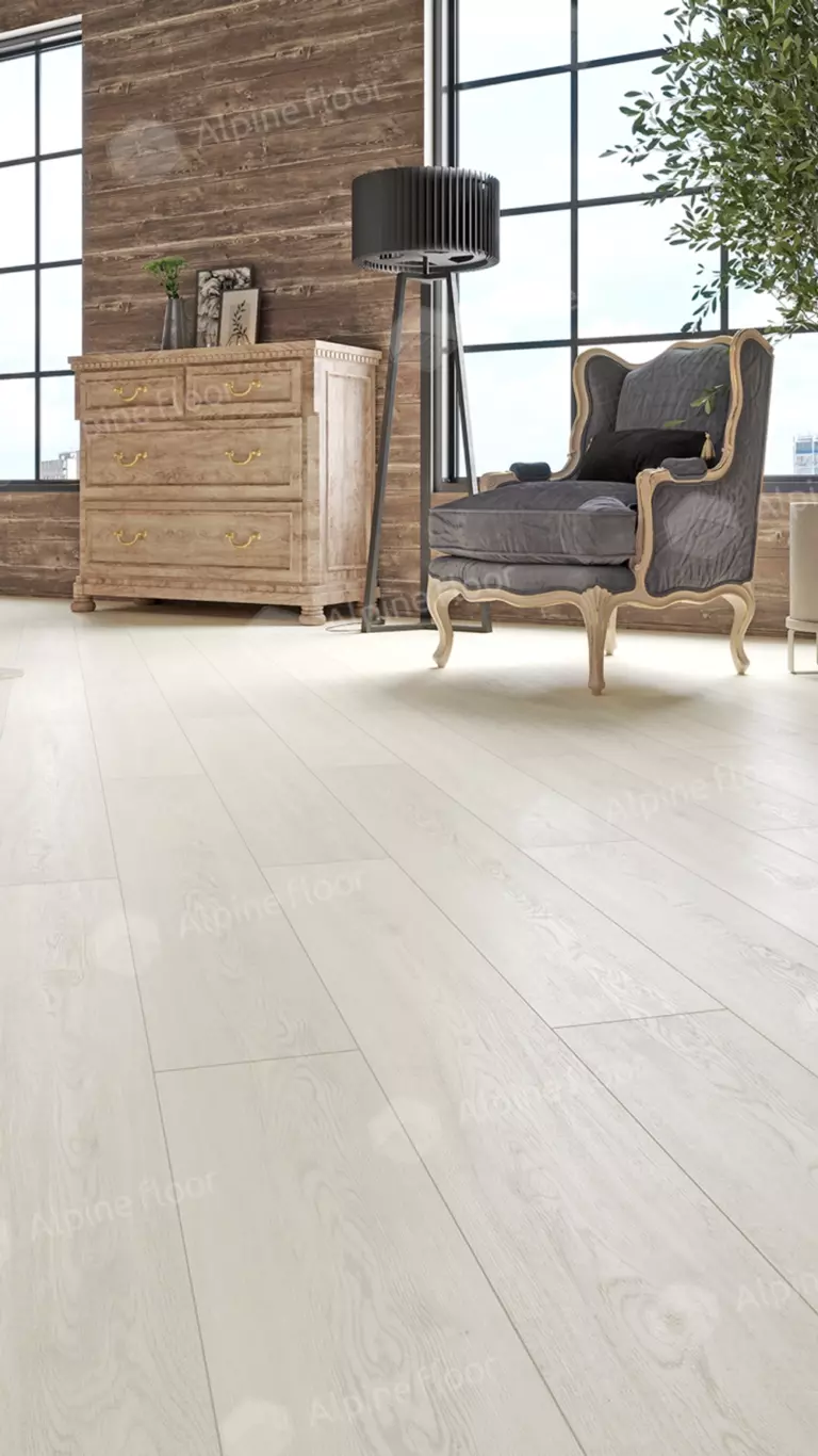 Виниловый ламинат Alphin Floor Classic Light МС Дуб Арктик 3,5 мм (упак = 2,23 м2) — изображение 2