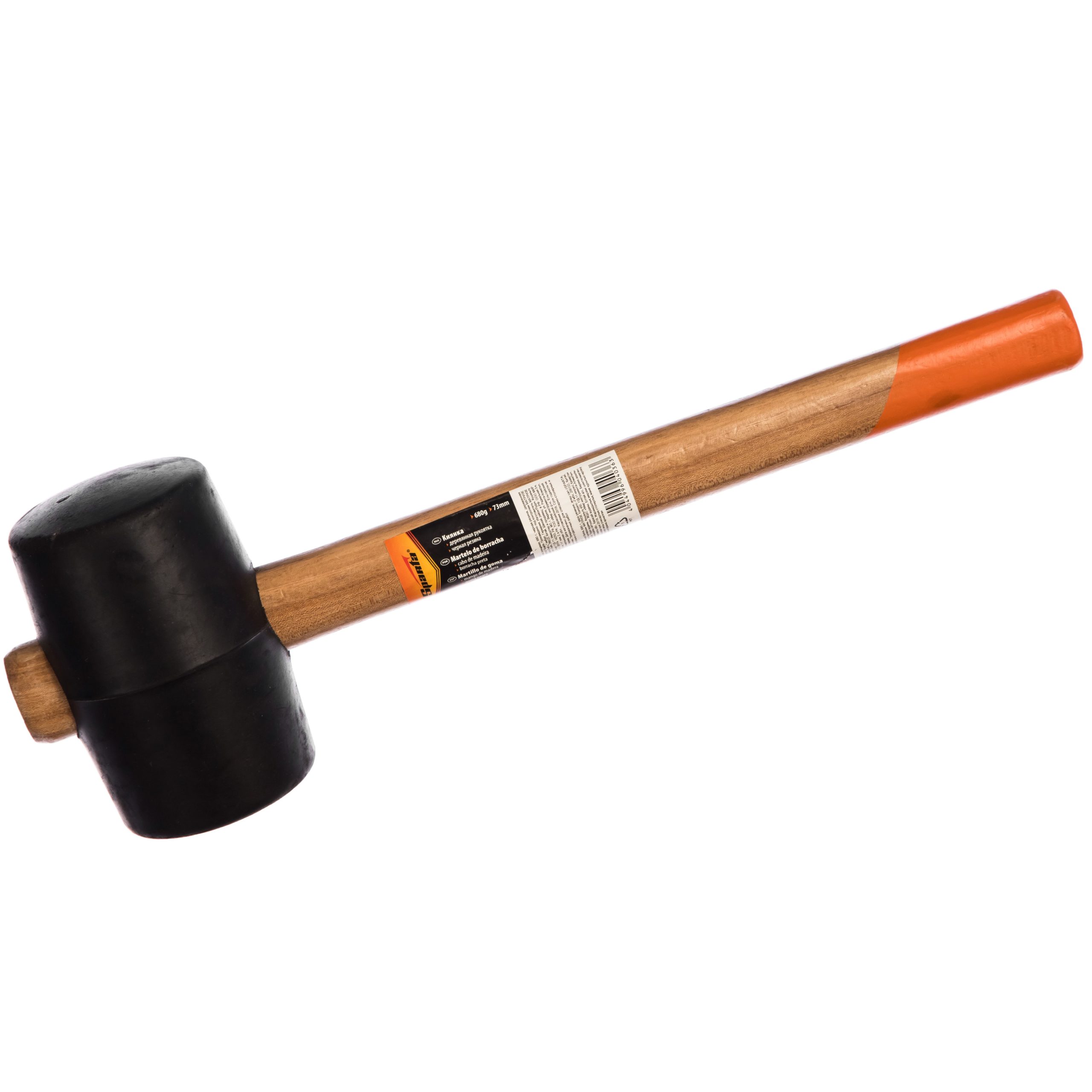 Киянка резиновая 910гр, деревянная рукоятка 111605 — изображение 3