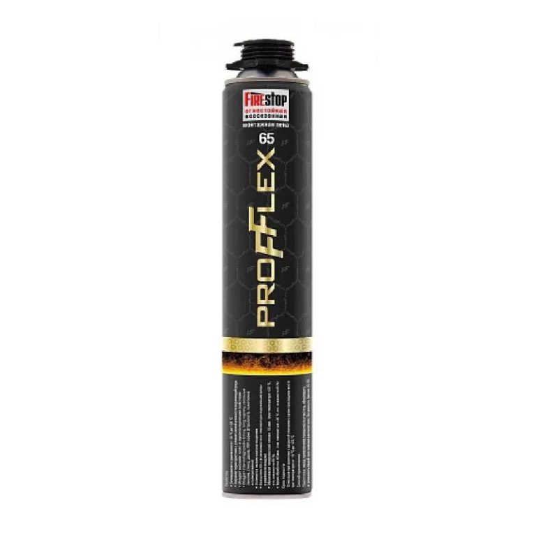 Пена противопожарная PROFFLEX FIRE STOP 65 (12шт/кор)