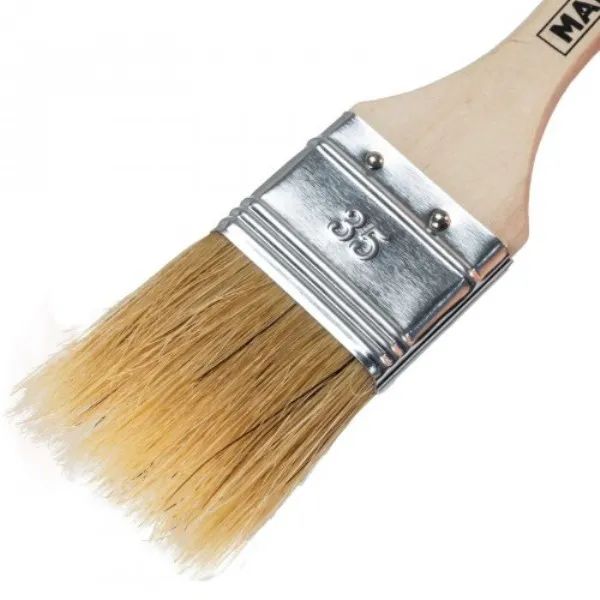 Кисть флейцевая "UNIVERSE" 63 мм натуральная щетина — изображение 2